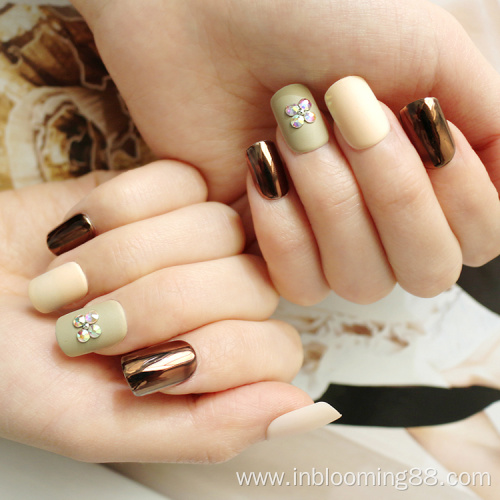 Multi-Patterned Design Fashion artificial finger nails